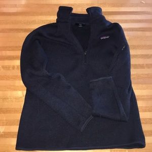 Patagonia sweater. Navy.